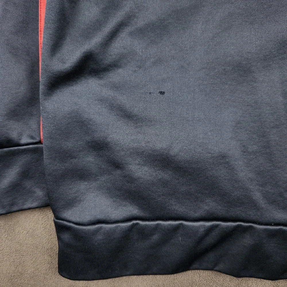 FC Barcelona Track Jacket‎ Full Zip Navy Red FCB Soccer Mens Medium
